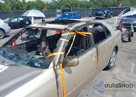 2005 Lexus Ls 430 from USA, damaged, VIN JTHBN36F755016129